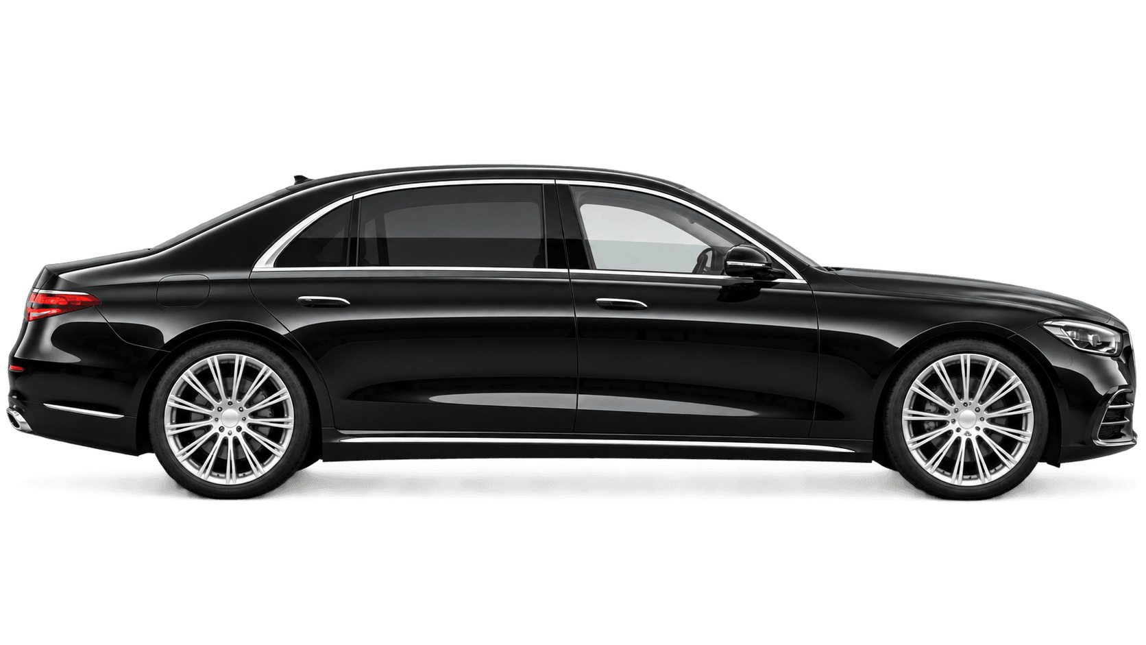 Premium — Mercedes S-Class or equivalent (illustrative image)