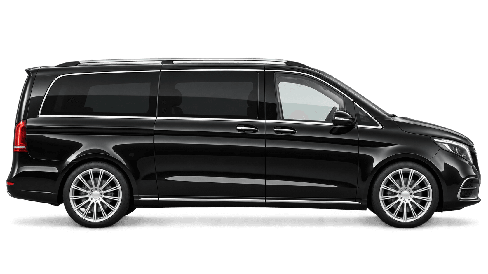 Van — Mercedes V-Class or equivalent (illustrative image)